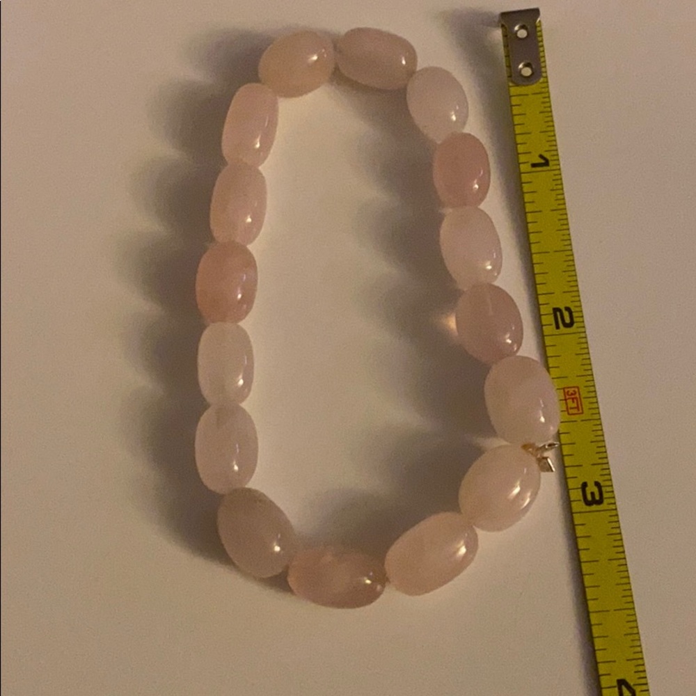 Rose quartz bracelet